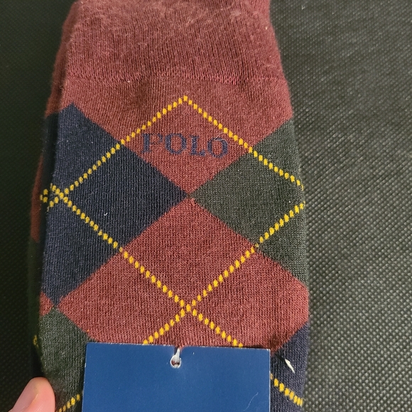 3 pack Ralph Lauren argyle dress socks - Picture 5 of 12